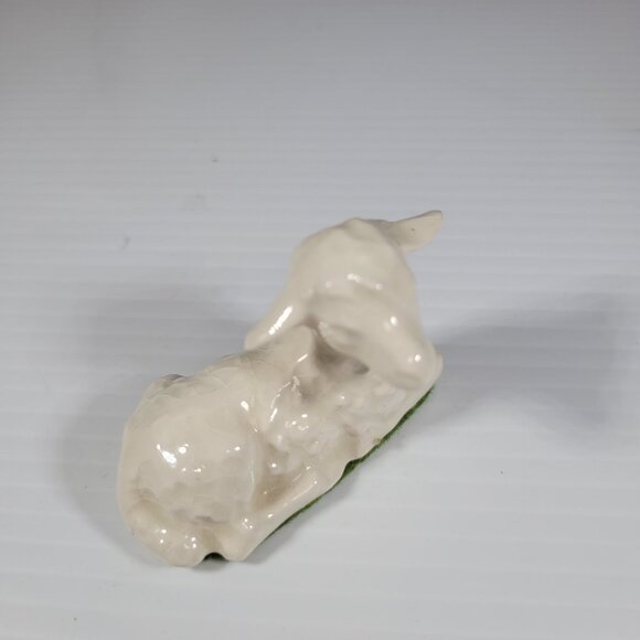 1958 Goebel Hummel Nativity LAMB SHEEP Figurine Sacrart Western Germany HX 281‎ - Picture 2 of 5